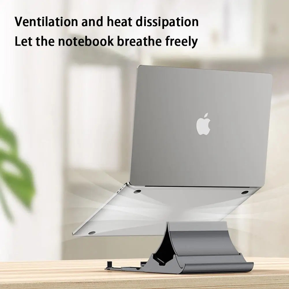 Vertical Laptop Stand Multifunctional Non-slip Heat Dissipation Holder Bracket For Mobile Phone Computer Tablet